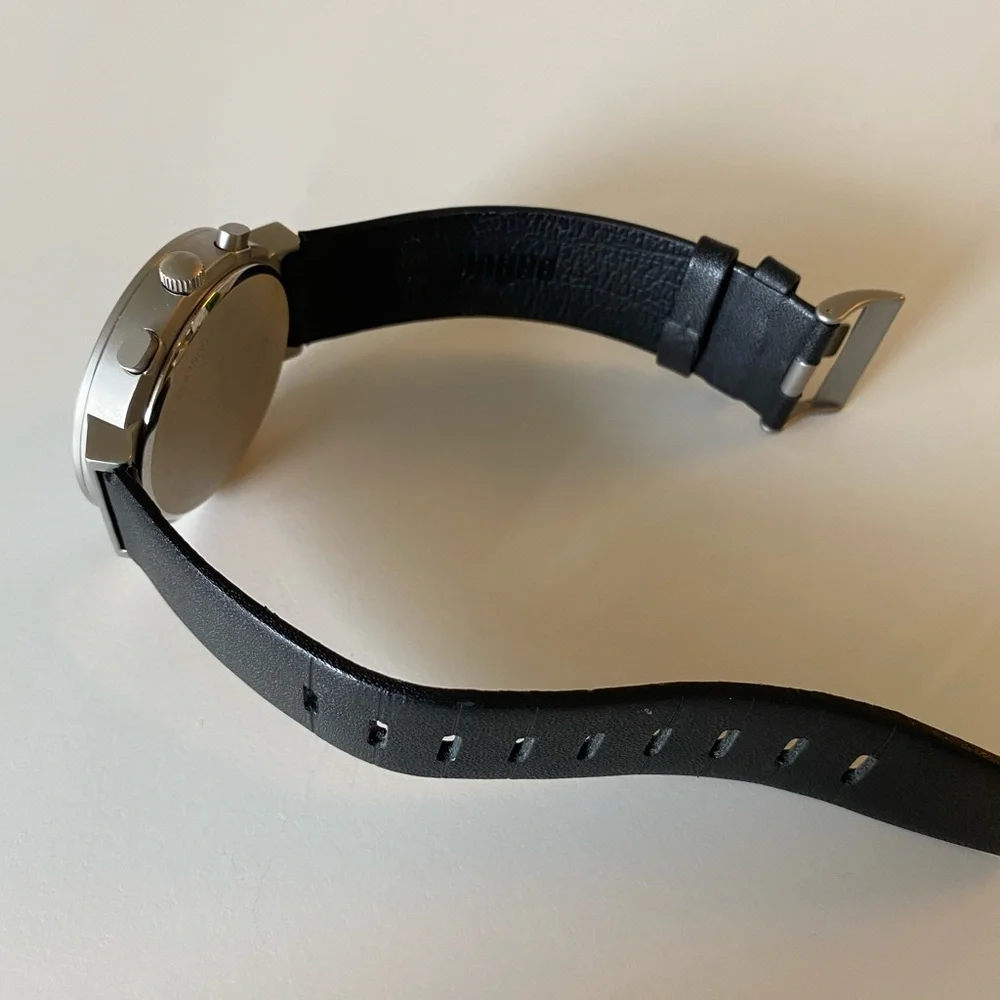 Braun Classic Chronograph Watch with Leather Strap